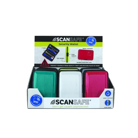 Scansafe Scansafe Safety and Security Security Wallet Aluminum 1 pk AW2-24